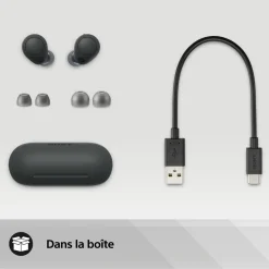 Écouteurs WF C700 - Noir