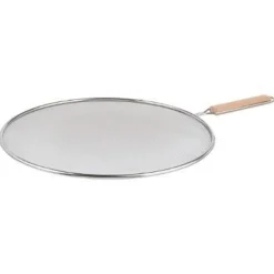 Couvercle Anti-Projection Inox 33cm Naturel