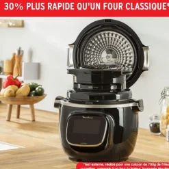 Couvercle Cookeo Extra Crisp EZ150800 - Noir