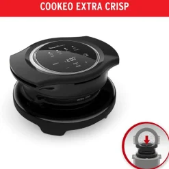 Couvercle Cookeo Extra Crisp EZ150800 - Noir