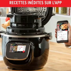 Couvercle Cookeo Extra Crisp EZ150800 - Noir