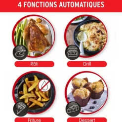 Couvercle Cookeo Extra Crisp EZ150800 - Noir