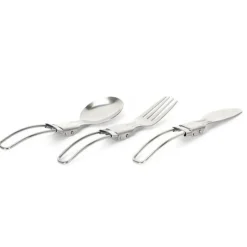 Couverts Pliables Facile à Emporter 8cm Argent