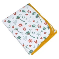 Couverture Bébé Sweet Savane 75x75cm Blanc