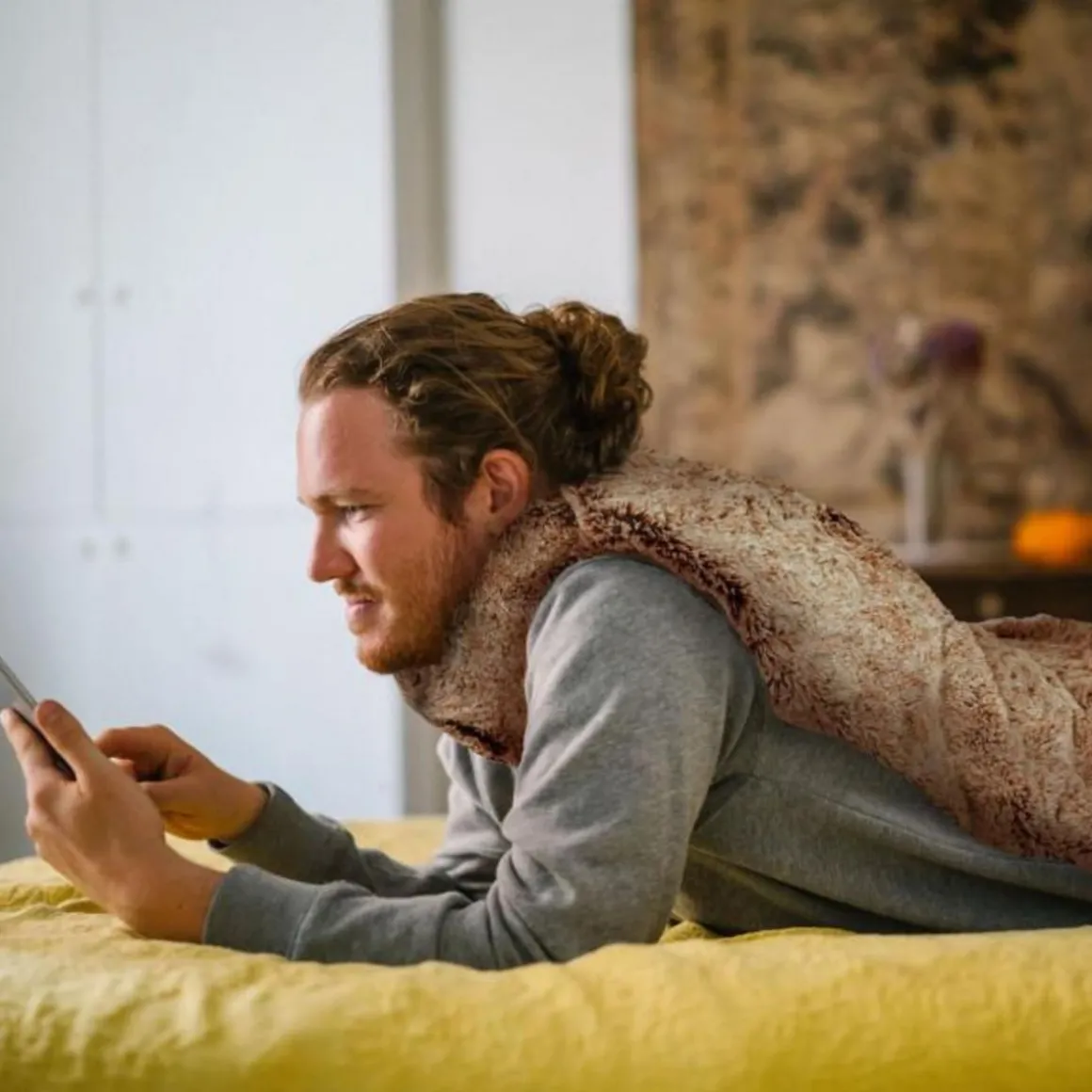 Couverture Dorsale Micro-Ondable 37cm Marron