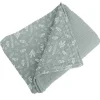 Couverture pour Bébé Coton 75x75cm Vert Céladon