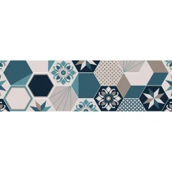 Crédence adhésive carreaux en aluminium Exa