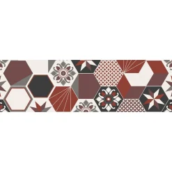 Crédence adhésive carreaux en aluminium Exa