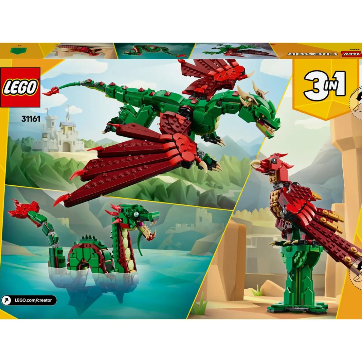 Creator 31161 - Le Dragon médiéval