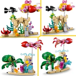 Creator 31158 - Les Animaux Marins 3 en 1