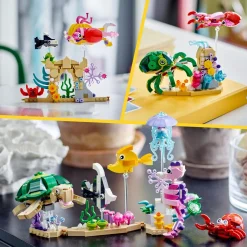 Creator 31158 - Les Animaux Marins 3 en 1