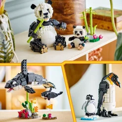 Creator 31165 - Les Animaux Sauvages : La Famille des Pandas