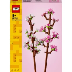 Creator 40725 Les Fleurs de Cerisier, Décoration de Chambre et Accessoire de Bureau, Modèle Bouquet de Fleurs