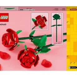 Creator 40460 Les Roses, Set de Fleurs Artificielles pour Filles et Garçons Dès 8 Ans, Décoration de Maison