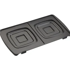 Croque-gaufre-grill 3en1 760w noir - asm8010