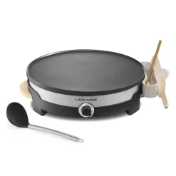 Crêpière 109011 - Gris et noir