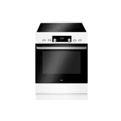 Cuisinière vitrocéramique 77l 4 feux blanc - ACV7005RB
