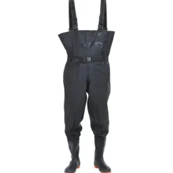 Cuissardes avec bottes et ceinture noir taille 40