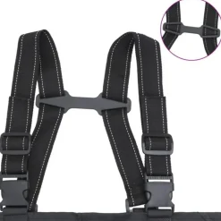 Cuissardes avec bottes et ceinture noir taille 40