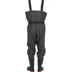 Cuissardes avec bottes et ceinture vert foncé taille 43