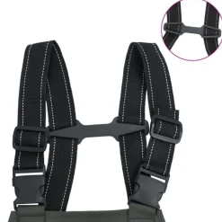 Cuissardes avec bottes vert foncé taille 40