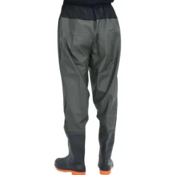 Cuissardes avec bottes vert foncé taille 46