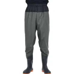 Cuissardes avec bottes vert foncé taille 44