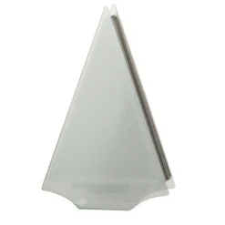 Décoration Lumineuse Led Triangle 25cm Gris & Or