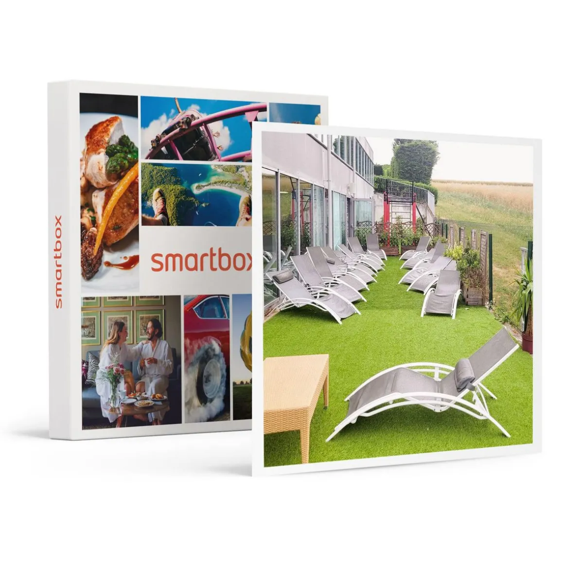 Demi-journée de bien-être : accès à l'espace détente et modelage du dos pour 2 aux portes de la Champagne - Coffret Cadeau Bien-être