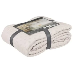 Dessus de lit 240x260 Kalia lin + 2 taies