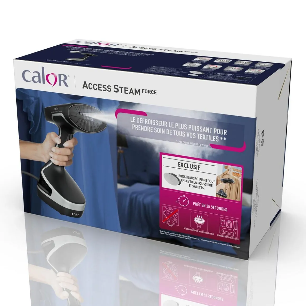 Défroisseur à main Access Steam Force DT8270C0 - Noir