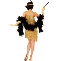 Déguisement Charleston - Femme - Doré - M - 38/40