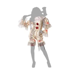 Déguisement Clown Beige - Femme - M/L