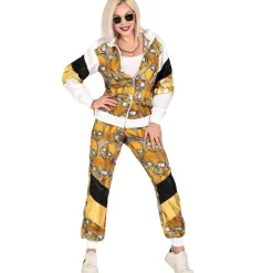 Déguisement cranes noir/or - Adulte - M