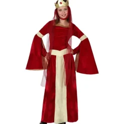 Déguisement Dame Médiévale - Fille - 10/12 ans (140 à 152 cm)