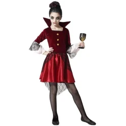 Déguisement de Vampiresse - Fille - 10/12 ans (140 à 152 cm)