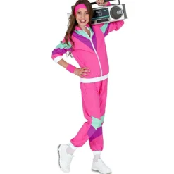 Déguisement jogging rose années 80 - Enfant - 5/7 ans (110 à 122 cm)