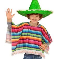 Déguisement Poncho Mexicain - Enfant - 5/7 ans (110 à 122 cm)