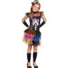 Déguisement princesse squelette - Fille - 7/9 ans (122 à 134 cm)