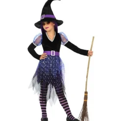 Déguisement Sorcière - Enfant - 5/6 ans (110 à 116 cm)