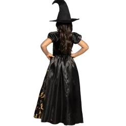 Déguisement sorcière effrayante - Fille - 4/6 ans (104 à 116 cm)