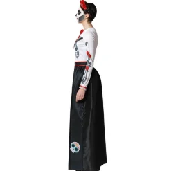 Déguisement squelette mexicain - Femme - XXL