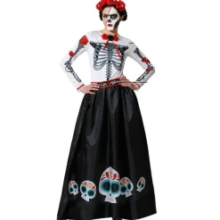 Déguisement squelette mexicain - Femme - XS/S