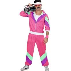 Déguisement Survêtement Années 80 - Rose - Adulte - M