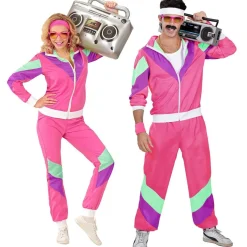 Déguisement Survêtement Années 80 - Rose - Adulte - XXL