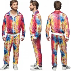 Déguisement Survêtement Disco - Homme - XL
