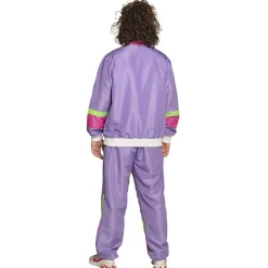 Déguisement Survêtement Rétro - Violet - Homme - XXL
