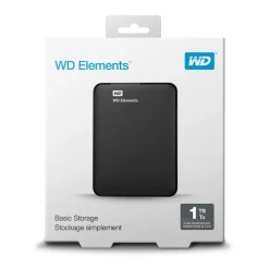 Disque dur externe 1 To Noir WDBUZG0010BBK-WESN