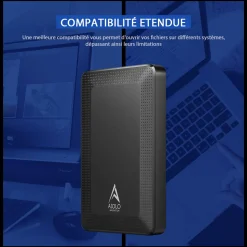 Disque Dur Externe 500Go - Noir
