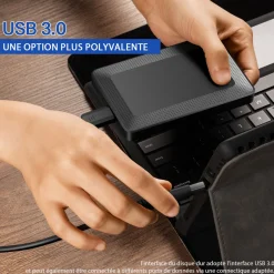 Disque Dur Externe 500Go - Noir